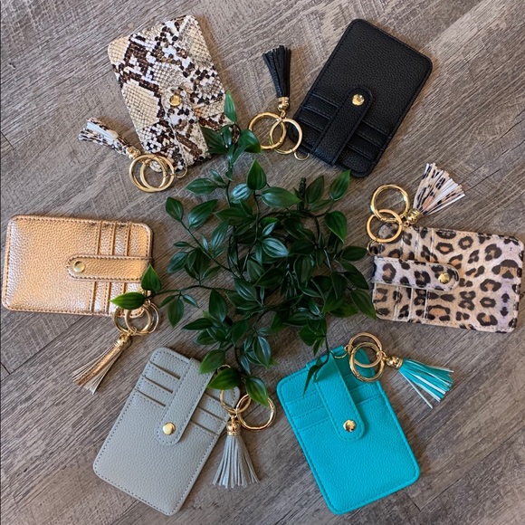 Black Card Clutch Wallet - Picture 3 of 3